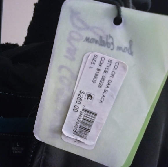 Sam Edelman black fur coat - Picture 6 of 12